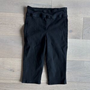 Frame Denim Jetset Capri in black / o/s